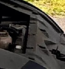 Loose upper radiator support area bolt on a 2005 Honda Accord that caused a clanking noise