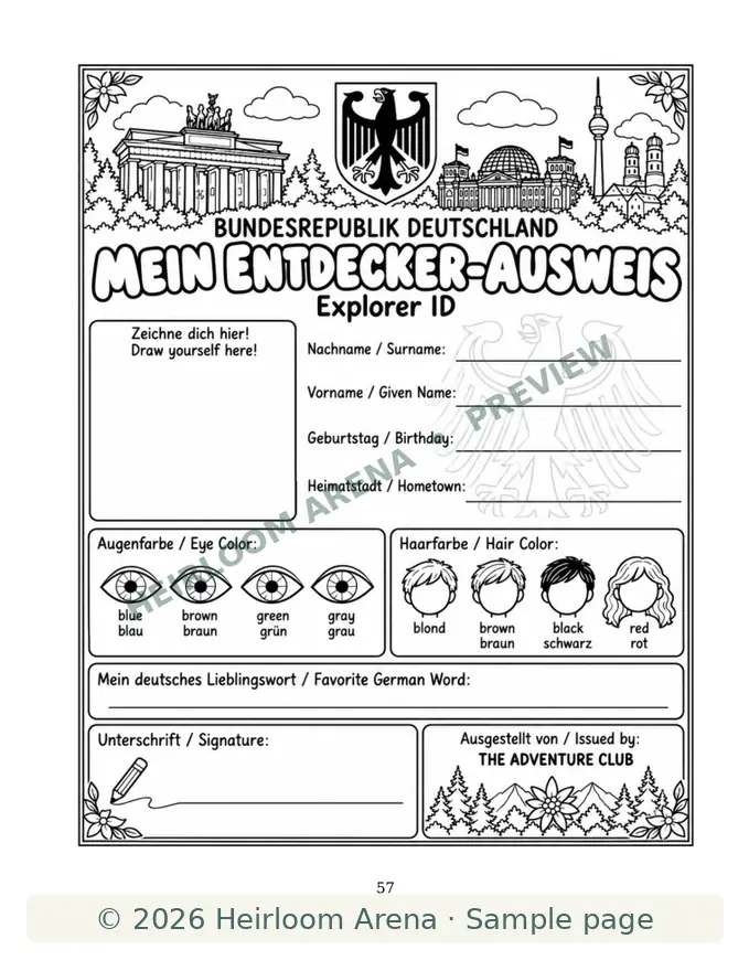 Watermarked preview of page 57: Explorer ID