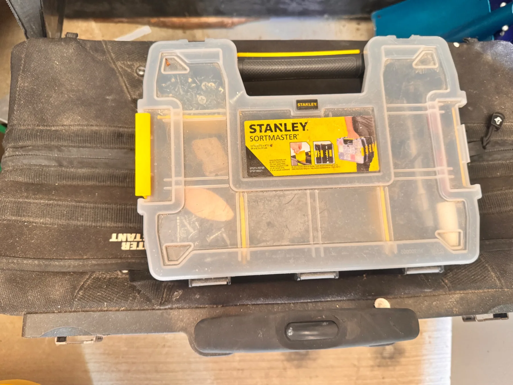 Stanley SortMaster organizer after years of use